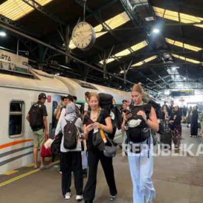264.335 WNA Gunakan Kereta Api di Daop 6 Yogyakarta hingga September 2026