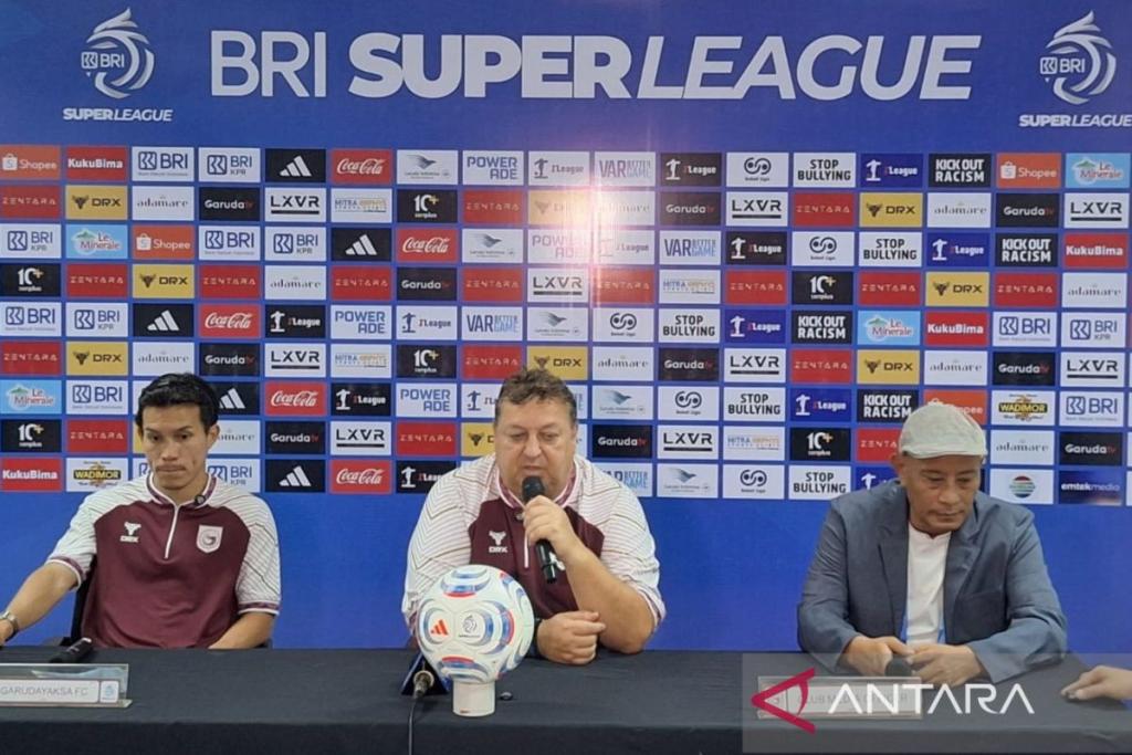 Milos Joksic Sebut Kartu Merah Busnic Rugikan Garudayaksa