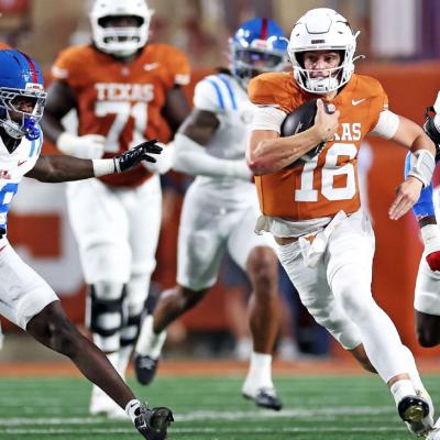 Arch Manning 'edgy' bawa Texas tundukkan Ole Miss 34-27