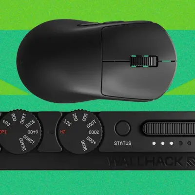 Ulasan Wallhack M-001: Mouse Gaming Magnesium dengan Baterai Tukar Cepat