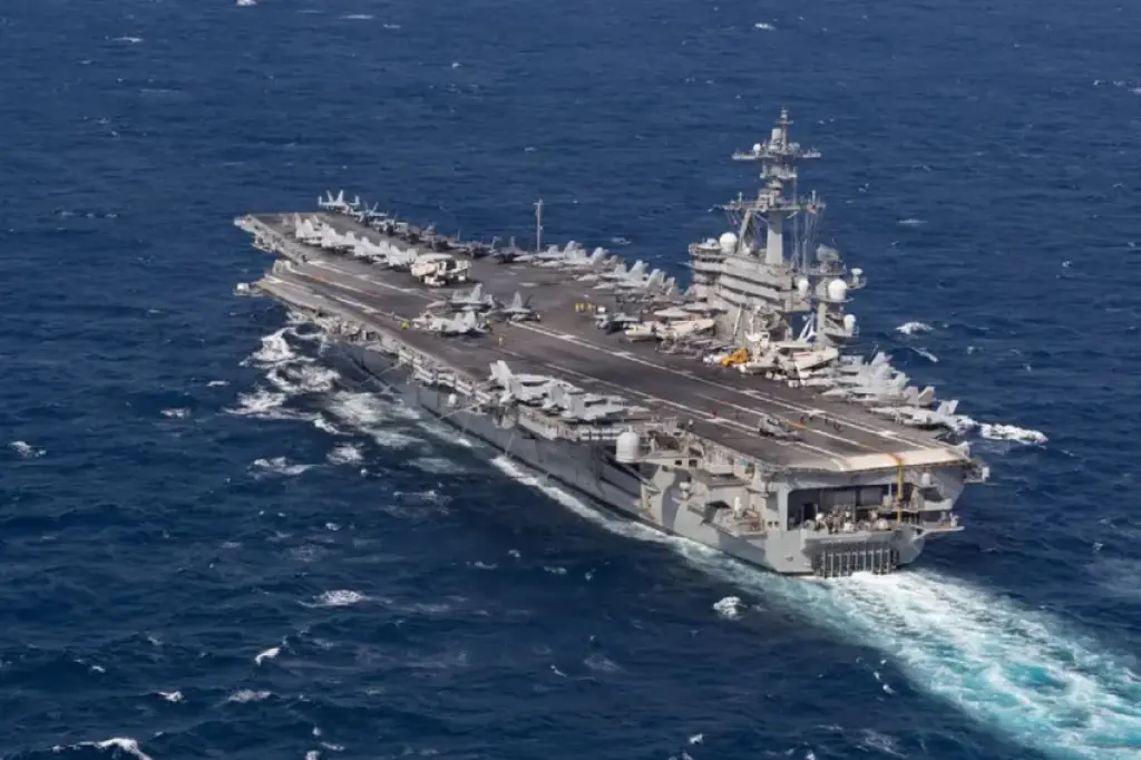 Kapal Induk USS George Washington Siap Serang Iran, Menunggu Restu Trump