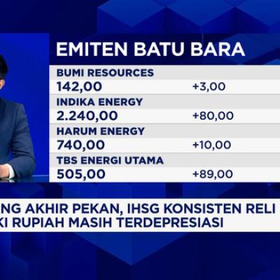 IHSG Bertahan di Level 5.400-an, Rupiah Melemah Rp 18.075 per Dolar AS