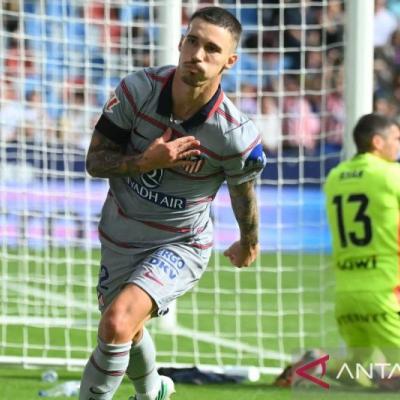 Atletico Madrid Puncaki Klasemen Sementara Liga Spanyol usai Menang 2-0 atas Levante