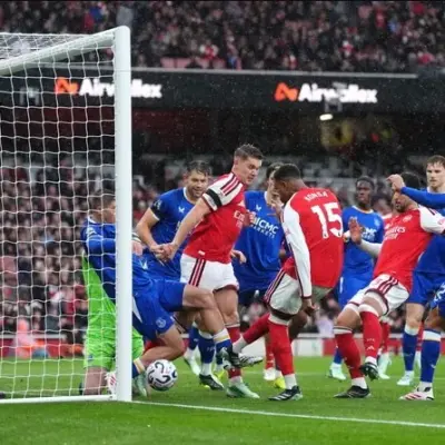 Arsenal Bungkam Everton 2-0, Gabriel Mencetak Gol Kedua