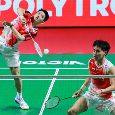 Raymond/Joaquin gagal ke final French Open 2026 usai kalah dari pasangan Malaysia