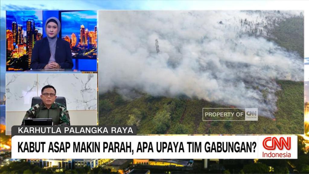 Kabut Asap Karhutla di Palangka Raya Makin Parah, Jarak Pandang 50 Meter