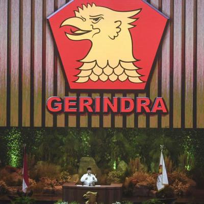 Survei IPO: Elektabilitas Gerindra 23,1 Persen Ungguli PDIP dan Golkar