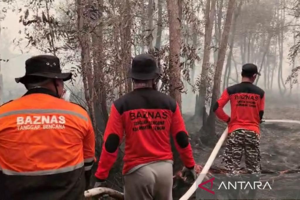 Baznas Kerahkan 70 Personel Tangani Karhutla di Sejumlah Wilayah Kalimantan