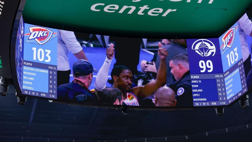 Cedera Kaki Kiri, Jalen Williams Thunder Dibawa Keluar dengan Stretcher