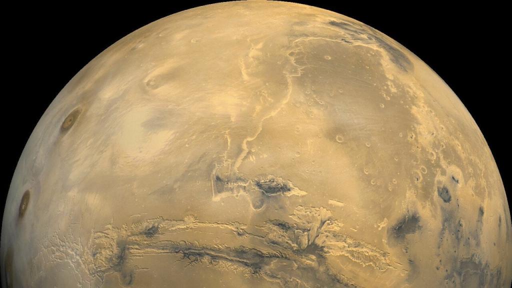 Canyon Terbesar di Tata Surya di Mars Masih Aktif Secara Tektonik