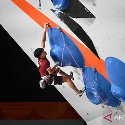 Putra Tri Ramadani Raih Perak Nomor Lead World Climbing Series Santiago
