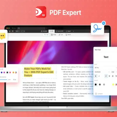 PDF Expert untuk Mac dijual 79,99 dolar AS dengan lisensi seumur hidup