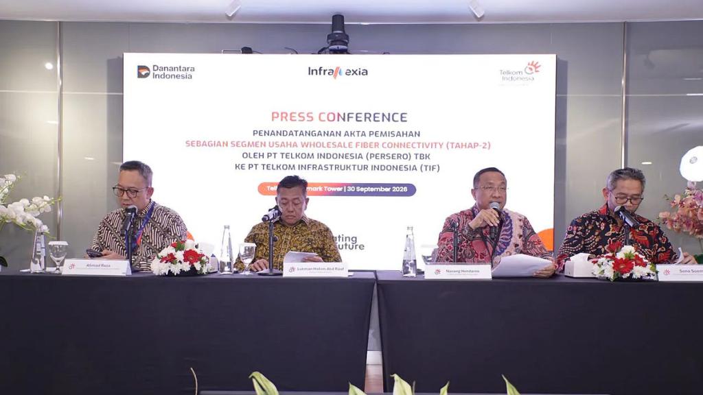 Telkom Pindahkan Aset InfraNexia Rp85,7 Triliun, Indonesia Bertahan di Peringkat 55 GII