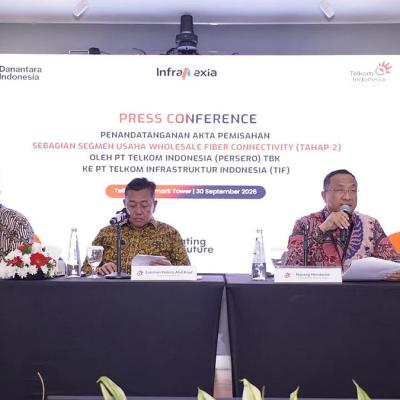 Telkom Pindahkan Aset InfraNexia Rp85,7 Triliun, Indonesia Bertahan di Peringkat 55 GII