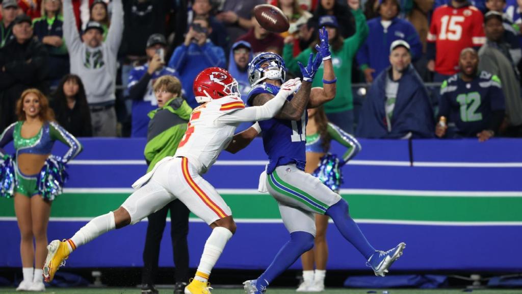 Smith-Njigba dan Pertahanan Seattle Bawa Seahawks Kalahkan Chiefs 20-3