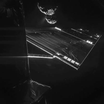 Selfie Rosetta di Komet 67P/Churyumov-Gerasimenko pada 7 Oktober 2014
